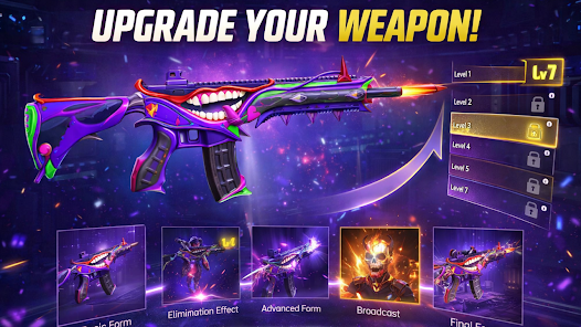 Upgrade system screenshot