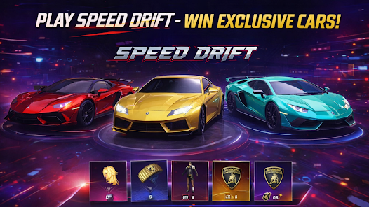 Speed Drift event screen